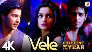 Vele Full Video  SOTY  Sidharth Malhotra Varun Dhawan  Vishal Dadlani Shekhar Ravjiani  4K [upl. by Yesrod553]