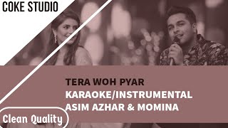 Tera Woh Pyar Woh Nawazishain  KARAOKEINSTRUMENTAL  ASIM amp MOMINA  CLEAN QUALITY  FREE DOWNLOAD [upl. by Avah]