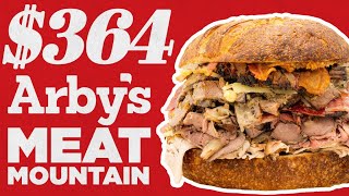 364 Arbys Meat Mountain  Fancy Fast Food  Mythical Kitchen [upl. by Aviva]