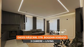 Apartament de vânzare 3 camereliving OASIS Râșcani str Bogdan Voievod  Acces Imobil [upl. by Maclaine888]