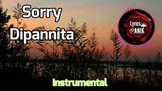 Dipannita song instrumental video 🎧 Instrumental ringtone  LYRICS ANIK [upl. by Hunger]