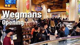 NEW YORK CITY Wegmans Astor Place 🇺🇸 Opening Tour [upl. by Alywt]