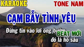 Karaoke Cạm Bẫy Tình Yêu Tone Nam  Karaoke Beat  84 [upl. by Nomead683]