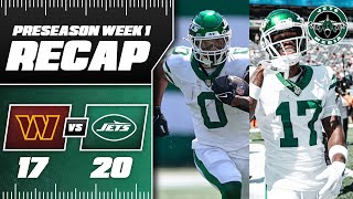 BIGGEST TAKEAWAYS From Jets Preseason WIN vs Commanders 🔥 [upl. by Morril]