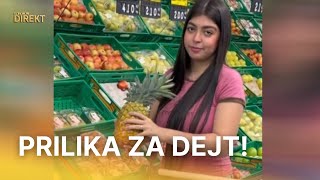 Španjolski trend Ako vide nekoga u supermarketu a svidi im se okrenu ananas naopačke  RTL Danas [upl. by Purpura]