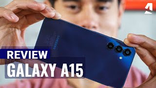 Samsung Galaxy A15 4G review [upl. by Boonie718]