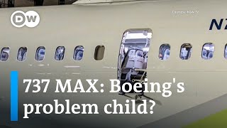 US aviation authority grounds 171 Boeing jets after blowout  DW News [upl. by Ashlee]