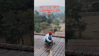 Roof two way slab reinforcement [upl. by Arahat]