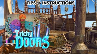 Tricky Doors Level 17 Ship Walkthrough Gameplay [upl. by Idnahk672]