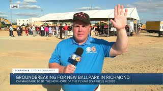 Richmond celebrates CarMax Park with official groundbreaking ceremony A true game changer [upl. by Omoj713]