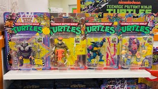 Playmates Teenage Mutant Ninja Turtles Retro Action Figures Wave 3 at Toys R Us inside Macy’s [upl. by Naitsirc938]