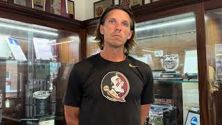 FSU Soccer  Bobby Shuttleworth on Addie Todd college coaching and working for Brian Pensky [upl. by Hailed322]