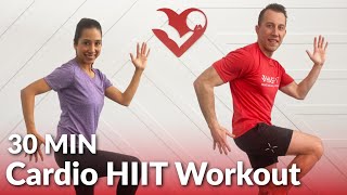 30 Min Cardio HIIT Workout for Fat Loss at Home  30 Minute No Repeat Full Body HIIT Cardio Workout [upl. by Odell]