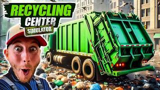 ♻️ Ich eröffne einen WERTSTOFFHOF und Recycle Müll 1  Recycling Center Simulator Demo ♻️ [upl. by Tufts947]