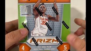 2022 Panini Prizm WNBA Basketball blaster box [upl. by Plato]