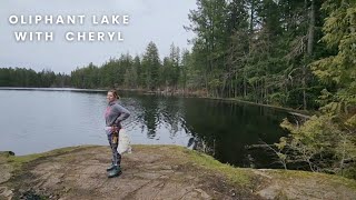 Oliphant Lake hike with Cheryl adventure hiking naturelovers [upl. by Nimaj]