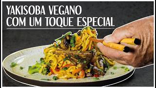 Yakisoba Vegano Com Tofu Agridoce  O Melhor Que Você Vai Provar [upl. by Vincelette]