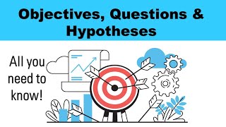 Understanding research objectives questions and hypotheses [upl. by Antonia]