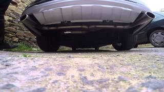 Volvo S60 2011 D5 AWD Custom exhaust [upl. by Rettke673]