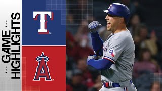 Rangers vs Angels Game Highlights 92523  MLB Highlights [upl. by Elston]