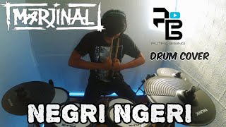 MARJINAL Negri Ngeri DRUM COVER By Agus quotPutra Bisingquot [upl. by Ettedo777]