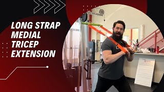 Long Strap cable Medial Tricep Extension [upl. by Mcleroy370]