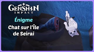 Énigme  Chat sur lîle de Seirai  Genshin Impact [upl. by Sherman]