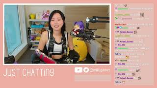 ♡ tifa cosplay  community games ♡ streamed 201024 [upl. by Drhacir900]