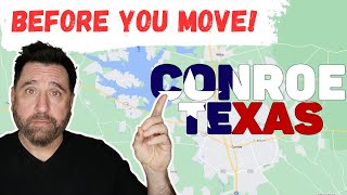 Top 5 Things YOU NEED TO KNOW Before Moving To Conroe TX [upl. by Auqenet]