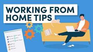 Working from Home 10 Tips to Stay Motivated and Productive [upl. by Gereld]