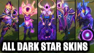 All 22 Dark Star Skins Spotlight 2024 League of Legends [upl. by Summons]