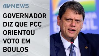 Presidente do TSE promete apurar declaração de Tarcísio de Freitas [upl. by Nytsyrk]