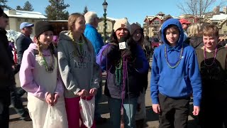 McCall Winter Carnival Mardi Gras Parade 2024 with Sophia Cruz [upl. by Pinebrook]