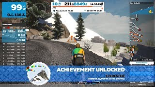 Zwift vEveresting Achievement [upl. by Canty]