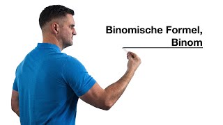 Binomische Formel Binom  Mathe by Daniel Jung [upl. by Idihc]