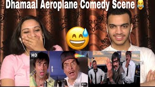 Dhamaal Aeroplane ✈️ Comedy Scene 🤣  Pakistani Reaction  Magisco Reaction [upl. by Nealon]