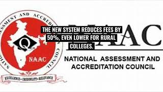 NAAC to Launch New Binary Accreditation System for Colleges [upl. by Annelak]