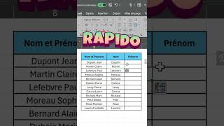 Accélérez Votre Saisie de Données avec Cette Astuce Excel Infaillible  excel astuce tutoriel [upl. by Anomahs]