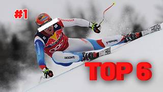 Top 6 Best Downhill Skiers of All Time Kitzbühel [upl. by Gratia535]