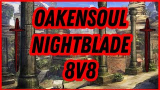 ESO PvP  Nightblade Vibing in 8v8 NEW BGs  Battleground Chronicles [upl. by Norej]