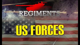 US FORCES  Regiments Skirmish Gameplay 2 Hard AI Frontline [upl. by Nylazor]