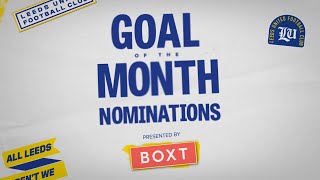 Leeds United Goal of the Month  September 2024 [upl. by Yeargain]