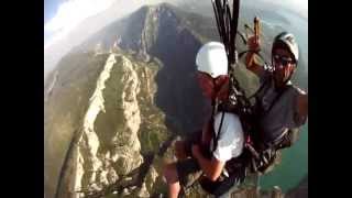 parapente dans le Verdon [upl. by Eednac]