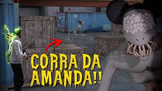 CAÍ CONTRA A AMANDA NO MODO X1 DO FREE FIRE [upl. by Hellene]