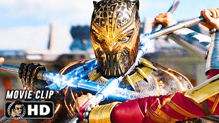 Killmonger Final Battle Scene  BLACK PANTHER 2018 SciFi Movie CLIP HD [upl. by Leahcimnaj684]