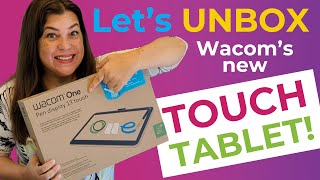 Wacom One 13 TOUCH Display Unboxing Demo and Review [upl. by Aiduan]