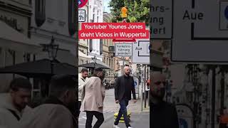 velbert funny Youtuber younesjones dreht Video in Wuppertal Elberfeld [upl. by Thilda618]