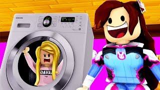 I AM STUCK IN A WASHING MACHINE Roblox [upl. by Marcela]