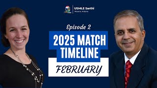 2025 Residency Match Timeline February  ECFMG  Specialty  Rotations  Research  Step Exams [upl. by Erbma]