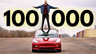 Heres What a Tesla Model 3 Is Actually Like After 100000 Miles [upl. by Yenahs750]